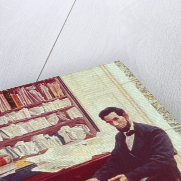 Portrait of Abraham Lincoln by Howard Pyle