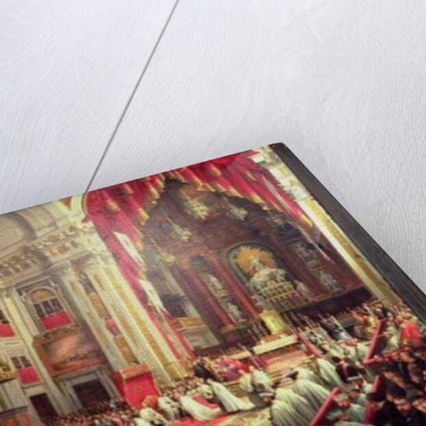 Investiture of King Alfonso XII as Grand Master of the Military Orders by Joaquin Siguenza