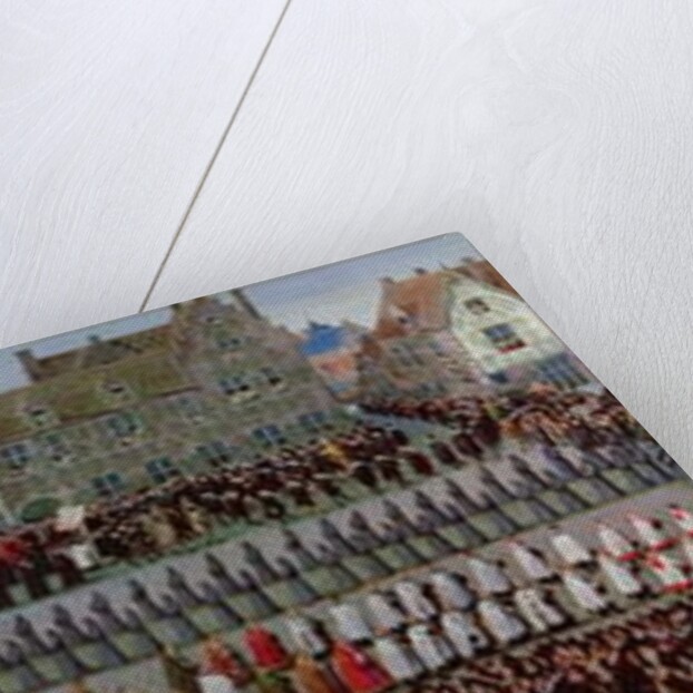 The Ommegang in Brussels on 31st May 1615: Procession of Notre Dame de Sablon by Denys van Alsloot