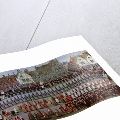 The Ommegang in Brussels on 31st May 1615: Procession of Notre Dame de Sablon by Denys van Alsloot
