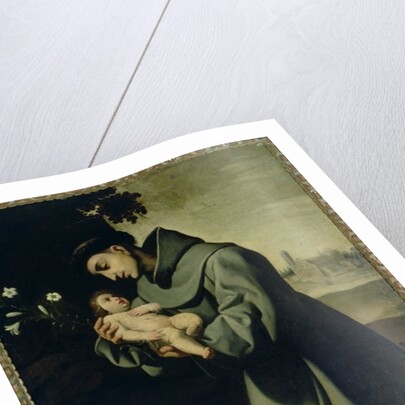 St. Anthony of Padua by Francisco de Zurbaran