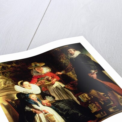 The Artist and His Family in a Garden, c.1620-22 by Jacob Jordaens