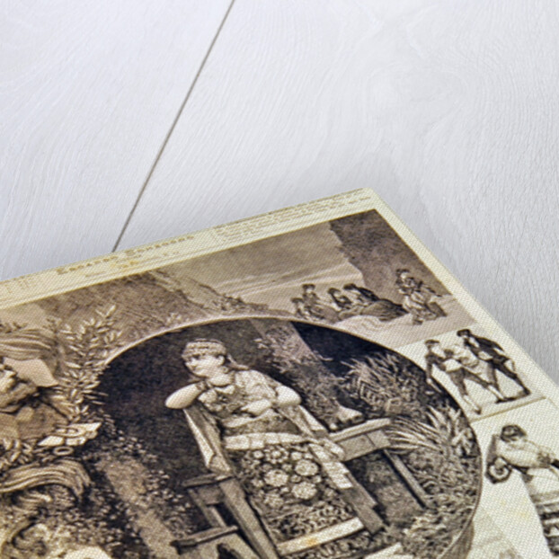 Programme for an Italian production of the opera 'Carmen', by Georges Bizet 1880 by Nelli Centenari