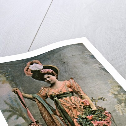 Hariclea Darclee in the opera 'Tosca' by Giacomo Puccini 1900 by Anonymous