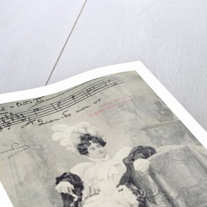 Scene from Act II of the opera La Boheme by Anonymous