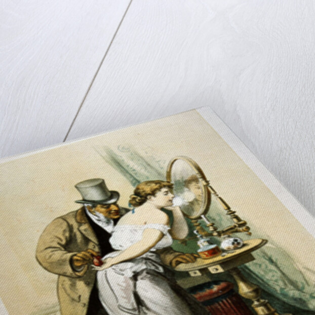 The Story of a Woman: The Jack of coins, 1881 by Eusebio Planas