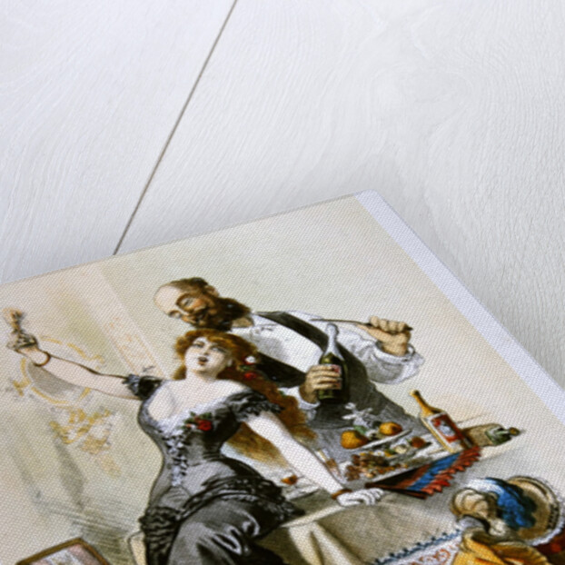 The Story of a Woman: The Jack of Cups, 1881 by Eusebio Planas