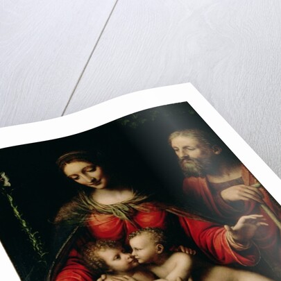 The Holy Family with the Infant St. John by Bernardino Luini