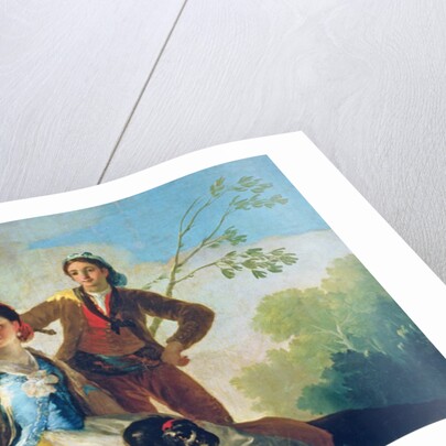 The Parasol, 1777 by Francisco Jose de Goya y Lucientes