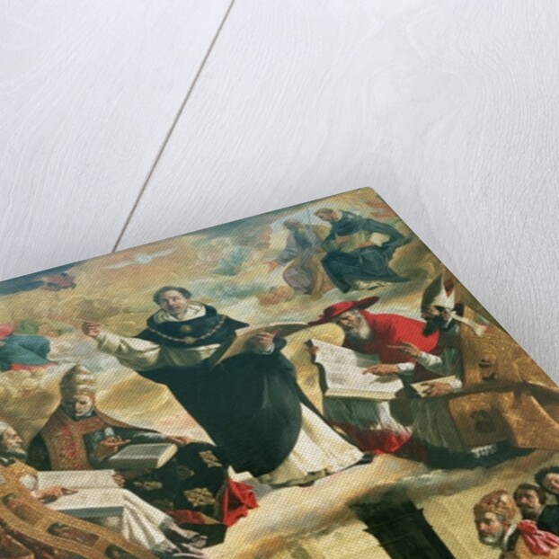 The Apotheosis of St. Thomas Aquinas, 1631 by Francisco de Zurbaran
