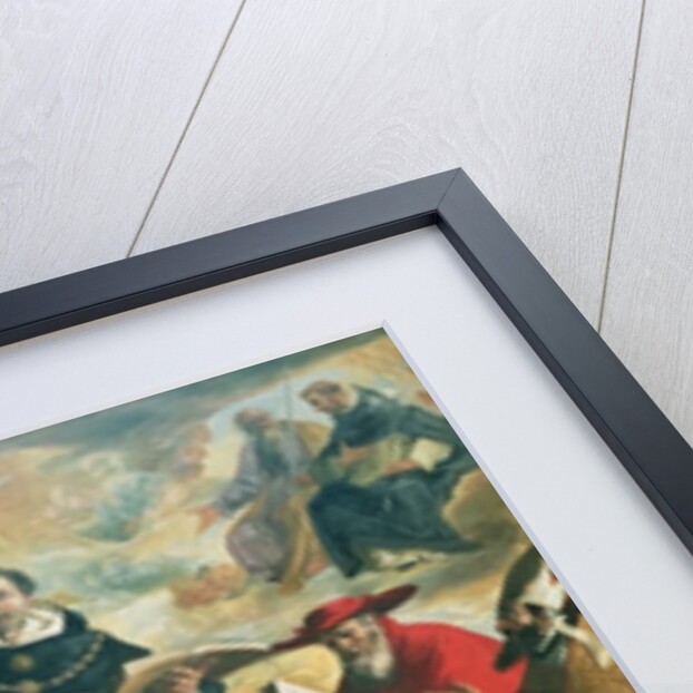 The Apotheosis of St. Thomas Aquinas, 1631 by Francisco de Zurbaran