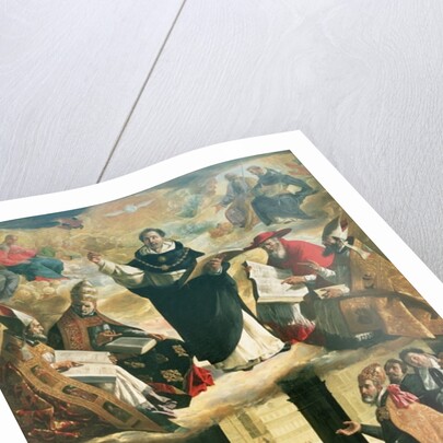 The Apotheosis of St. Thomas Aquinas, 1631 by Francisco de Zurbaran