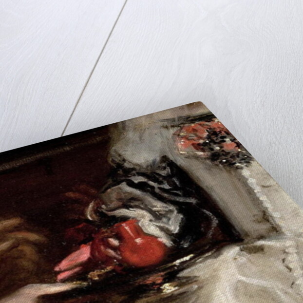 The Brooch of Infanta Margarita Maria by Diego Rodriguez de Silva y Velazquez