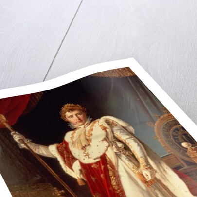 Napoleon in Coronation Robes, c.1804 by Francois Pascal Simon Baron Gerard
