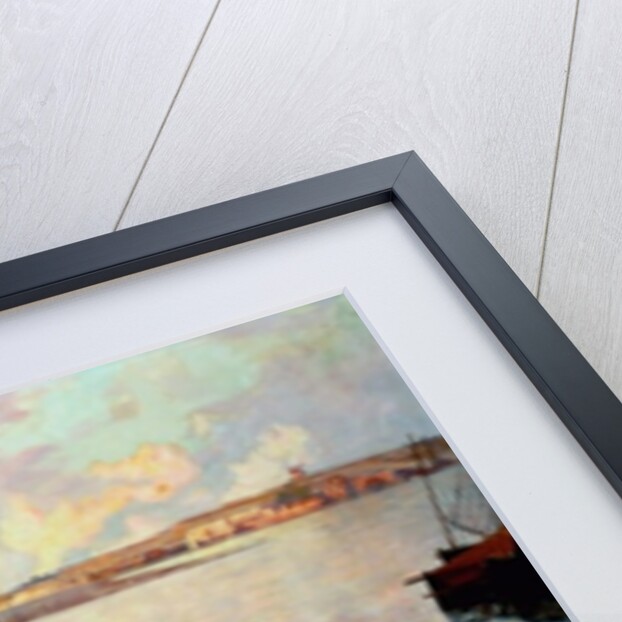 Evening Light at the Port of Camaret, 1892 by Charles Cottet