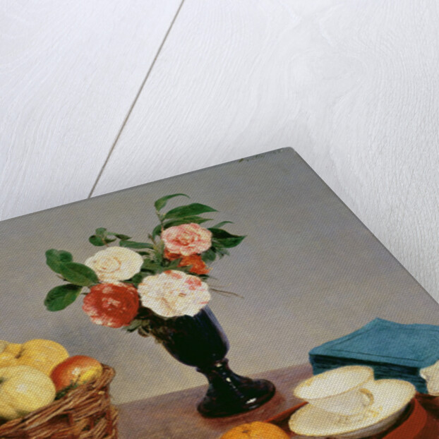 Still Life, 1866 by Ignace Henri Jean Fantin-Latour