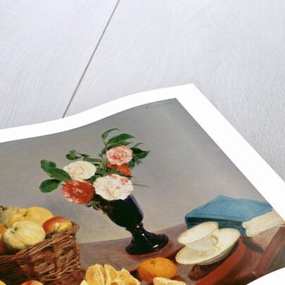 Still Life, 1866 by Ignace Henri Jean Fantin-Latour