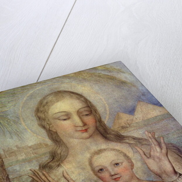The Virgin and Child in Egypt, 1810 by William Blake