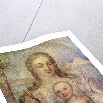 The Virgin and Child in Egypt, 1810 by William Blake