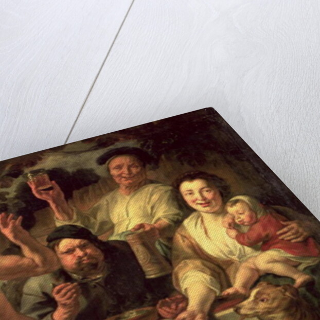 The Satyr and the Peasants by Jacob Jordaens