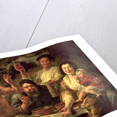 The Satyr and the Peasants by Jacob Jordaens