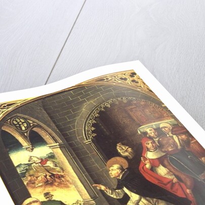 St. Dominic Resurrects a Young Boy by Pedro Berruguete