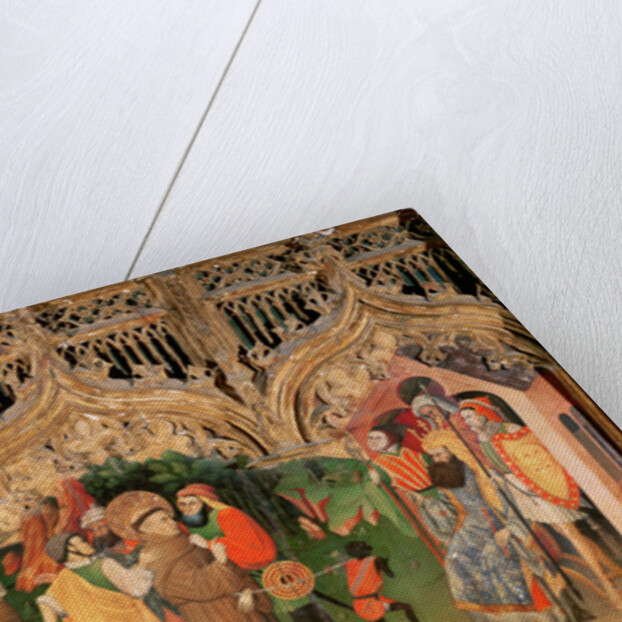 Scene from the Life of St. Francis from the Life of the Virgin and St. Francis Altarpiece by Nicolas Frances