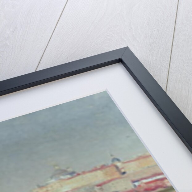 Pradera de San Isidro and Palacio Real beyond, Madrid by Aureliano de Beruete