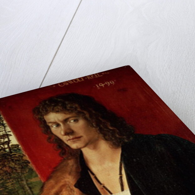 Portrait of Oswolt Krel, 1499 by Albrecht Dürer or Duerer