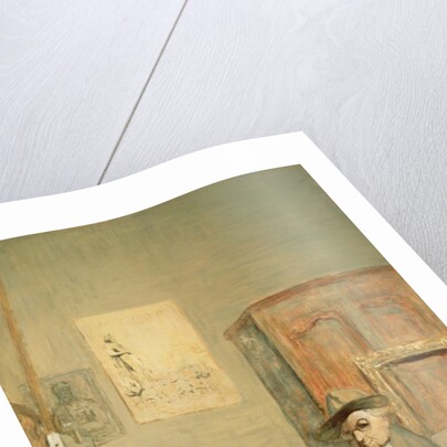 Memory of a visit at Forain’s house, 1925 by Edouard Vuillard