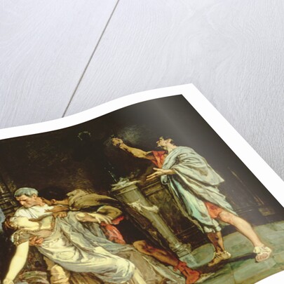 Death of Lucretia by Eduardo Rosales