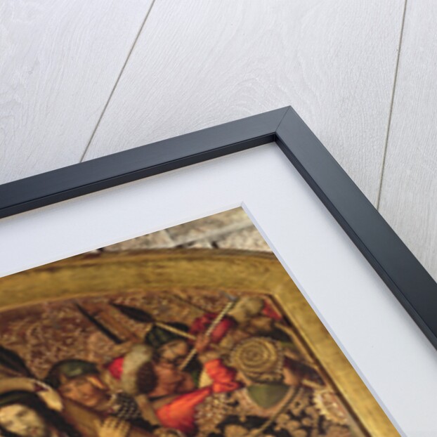 Road to Calvary, Blanquers Altarpiece by Jaume Huguet