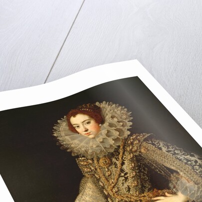 Portrait of Isabel of Bourbon, wife of Philip IV by Anonymous Anonymous