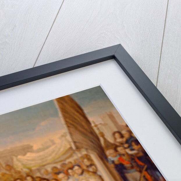 Ferdinand VII Disembarking in the Port of Santa Maria, 19th century by Jose Aparicio