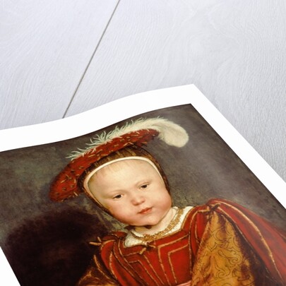 Portrait of Edward VI as a child, c.1538 by Hans Holbein the Younger