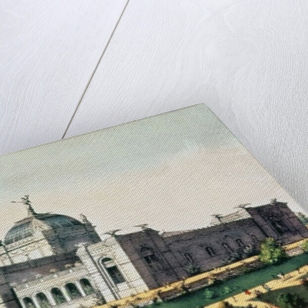 Art Gallery, Grand United States Centennial Exhibition, Fairmount Park, Philadelphia, 1876, pub. by Currier & Ives by American School