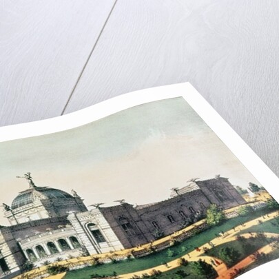 Art Gallery, Grand United States Centennial Exhibition, Fairmount Park, Philadelphia, 1876, pub. by Currier & Ives by American School