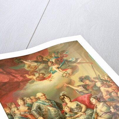 Paying Homage to Charles IV and his Family by Vicente Lopez y Portana