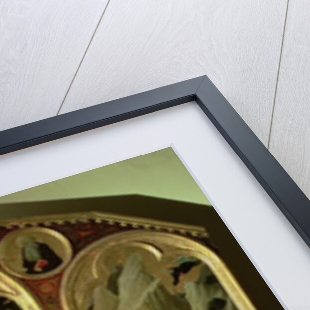 The Blessed Agostino Novello Altarpiece, with four of his miracles, c.1328 by Simone Martini