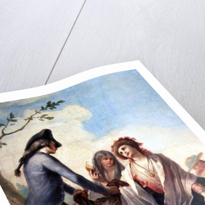 A Country Gift. c.1778 by Ramon Bayeu y Subias