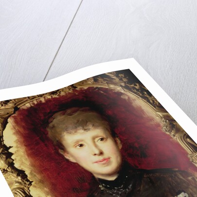 Marie Christine of Hapsburg, 1887 by Raimundo de Madrazo y Garreta