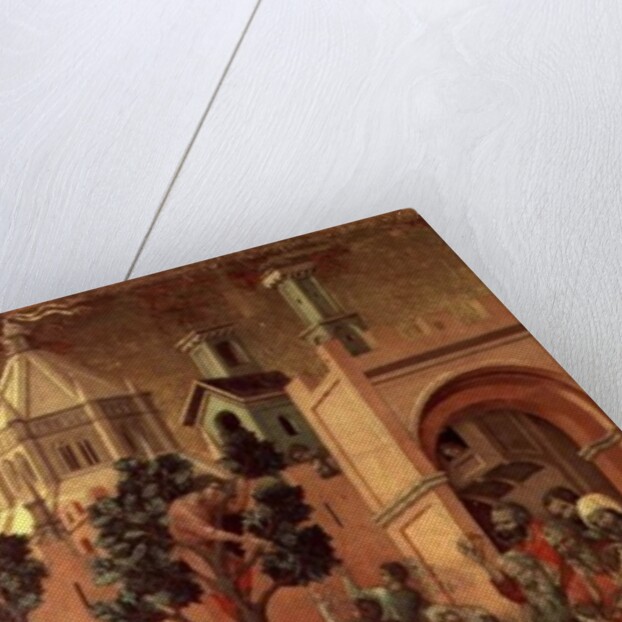 Christ's entry into Jerusalem by Duccio di Buoninsegna