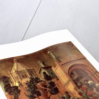 Christ's entry into Jerusalem by Duccio di Buoninsegna