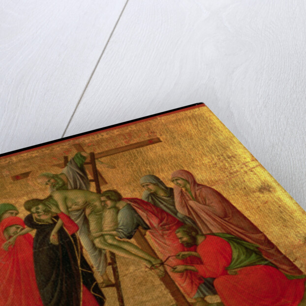 Maesta: Descent from the Cross, 1308-11 by Duccio di Buoninsegna