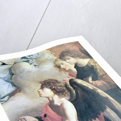 Angels: Detail from The Apotheosis of St. Jerome, c.1638-39 by Francisco de Zurbaran