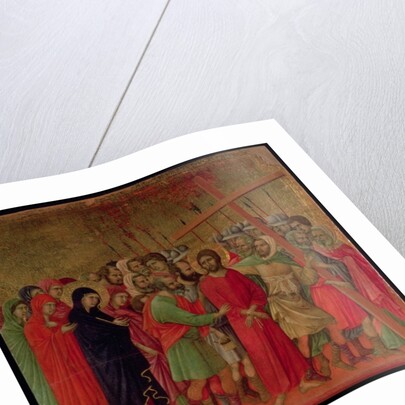 Maesta: The Road to Calvary, 1308-11 by Duccio di Buoninsegna