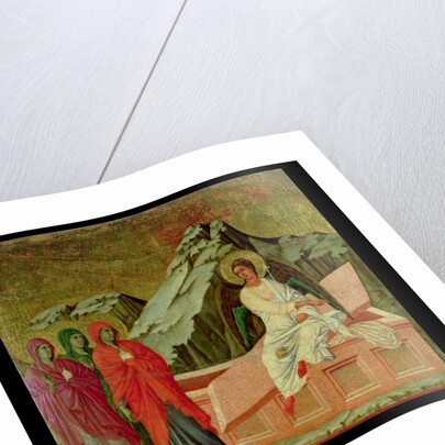 Maesta: The Three Maries at Christ's Tomb, 1308-11 by Duccio di Buoninsegna
