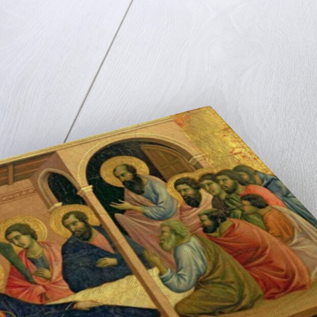 Maesta: The Virgin Taking Leave of the Disciples, 1308-11 by Duccio di Buoninsegna