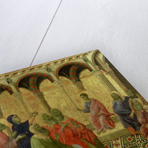 Maesta: Christ Among the Doctors, 1308-11 by Duccio di Buoninsegna