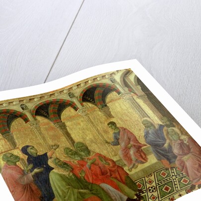 Maesta: Christ Among the Doctors, 1308-11 by Duccio di Buoninsegna